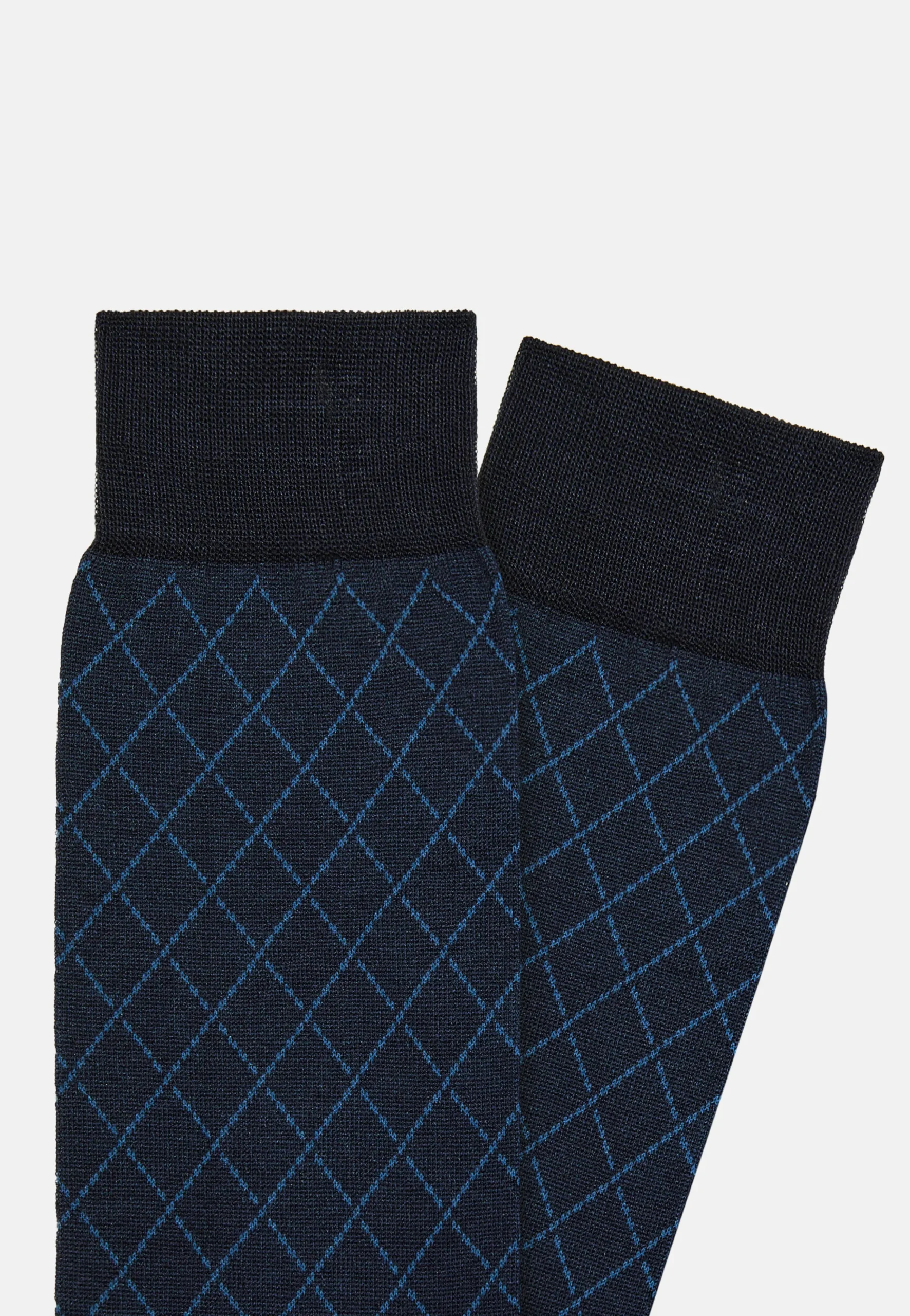 Calze Motivo Geometrico In Misto Cotone