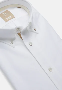Camicia Rosa In Oxford Di Cotone Organico Reg