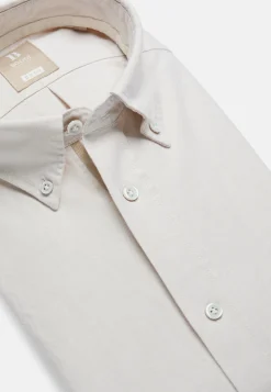Camicia Rosa In Oxford Di Cotone Organico Reg