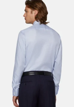 Camicia Royal In Cotone Dobby Slim Fit