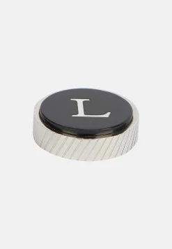 Gemelli Camicia Circolari Lettera L