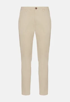 Pantaloni In Cotone Elasticizzato