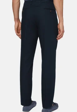Pantaloni In Cotone Elasticizzato