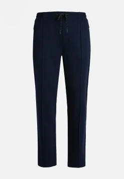 Pantaloni In Interlock Tecnico Elasticizzato