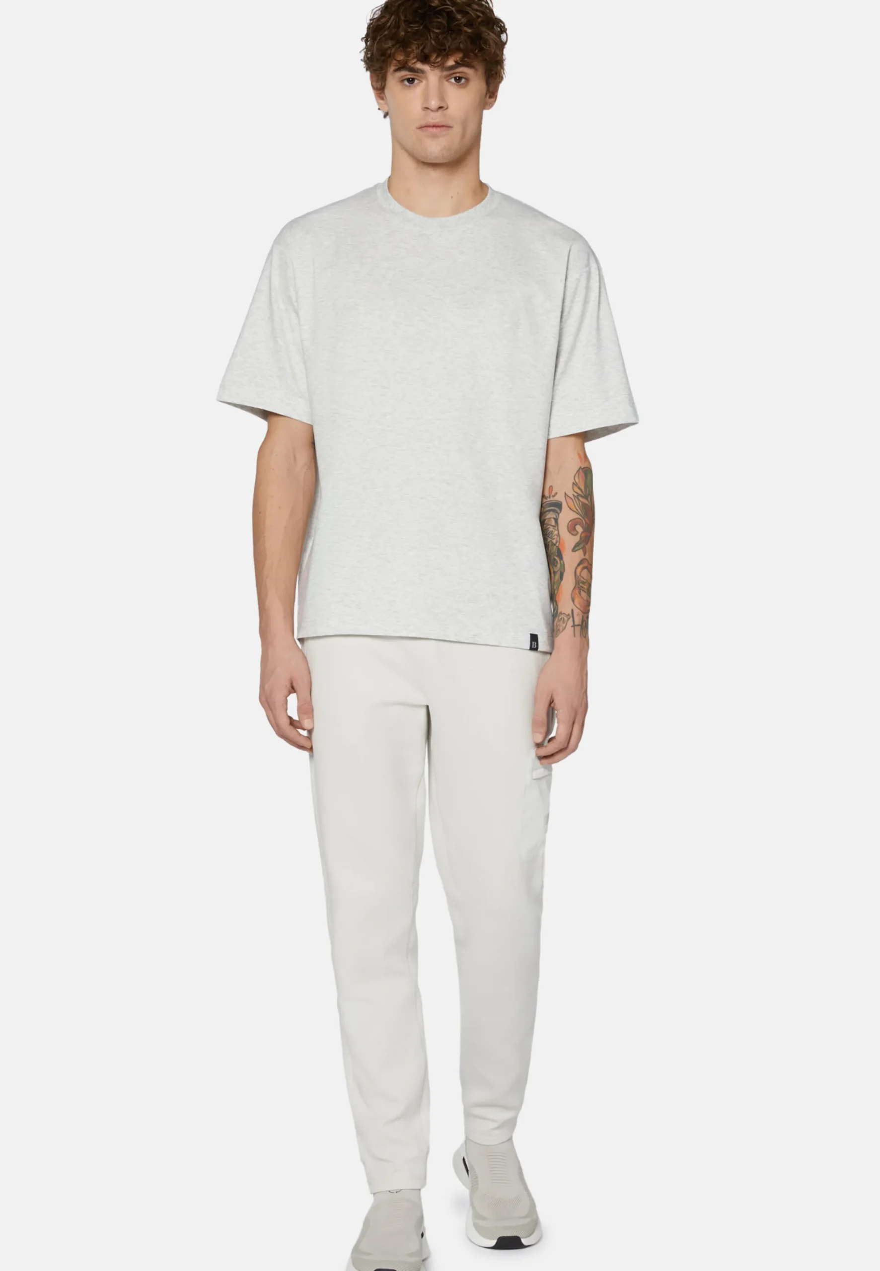 Pantaloni In Light Scuba Riciclato