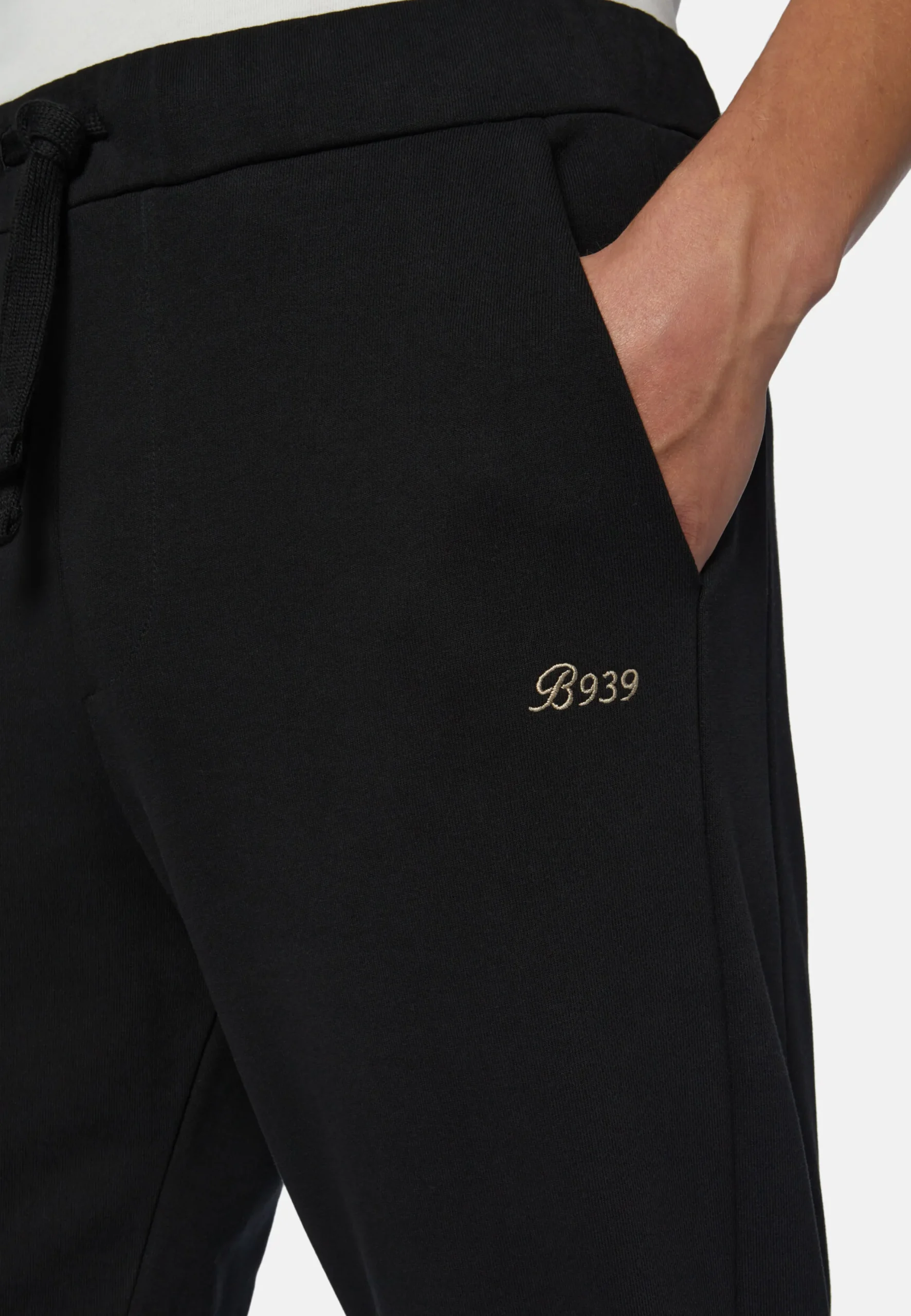 Pantaloni In Misto Cotone Organico