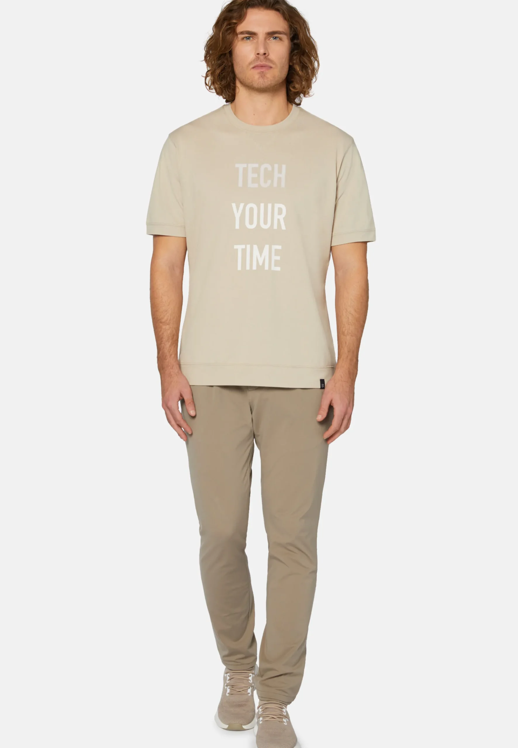 Pantaloni In Nylon Elasticizzato B Tech