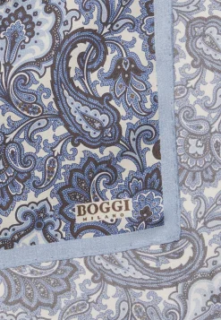 Pochette Motivo Paisley In Seta