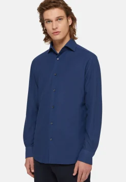 Polo Camicia In Jersey Giapponese Regular Fit