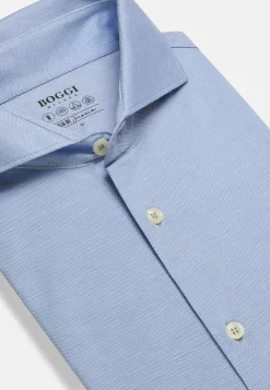 Polo Camicia In Piquè Filo Di Scozia Slim Fit