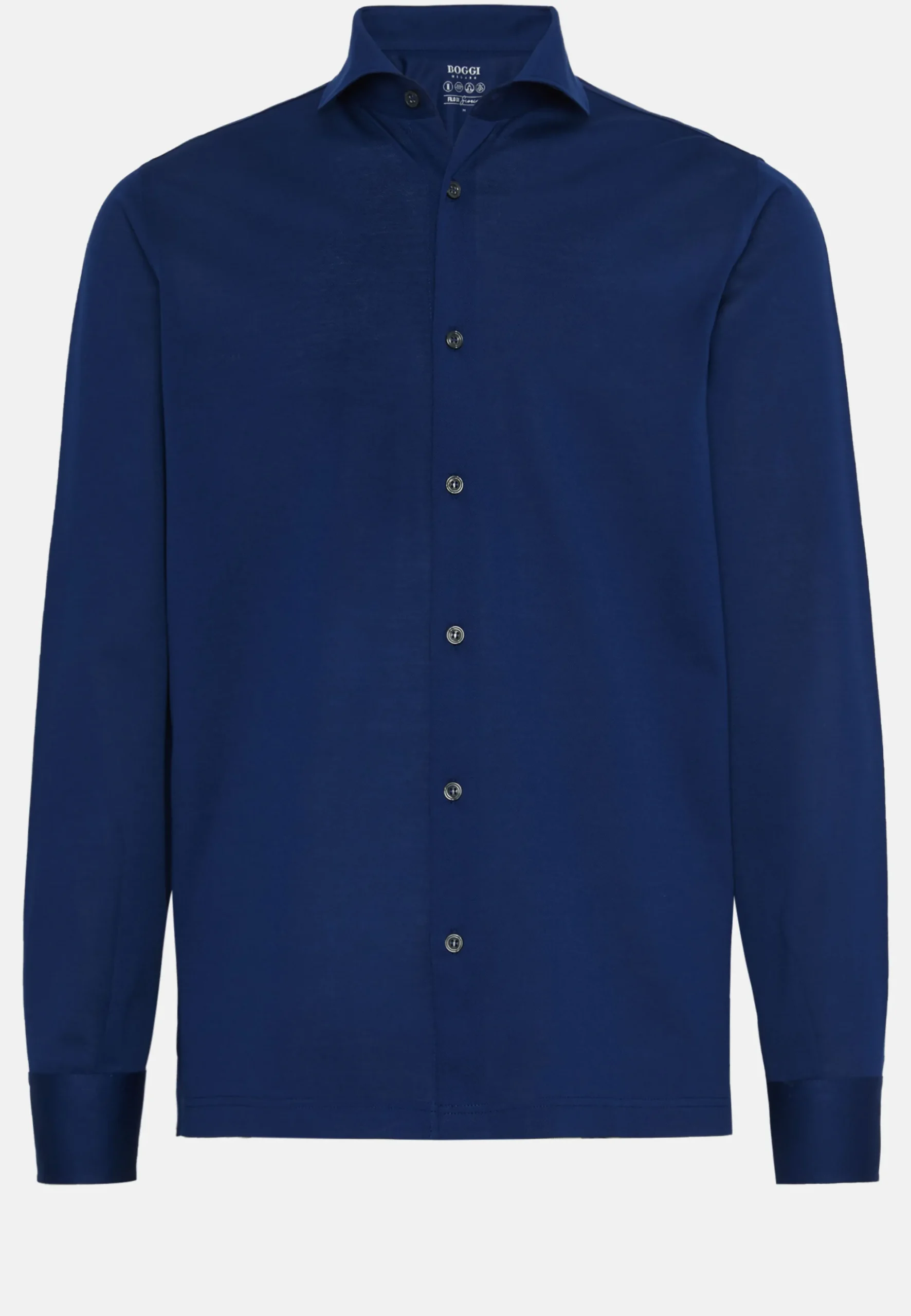 Polo Camicia In Piquè Filo Di Scozia Slim Fit