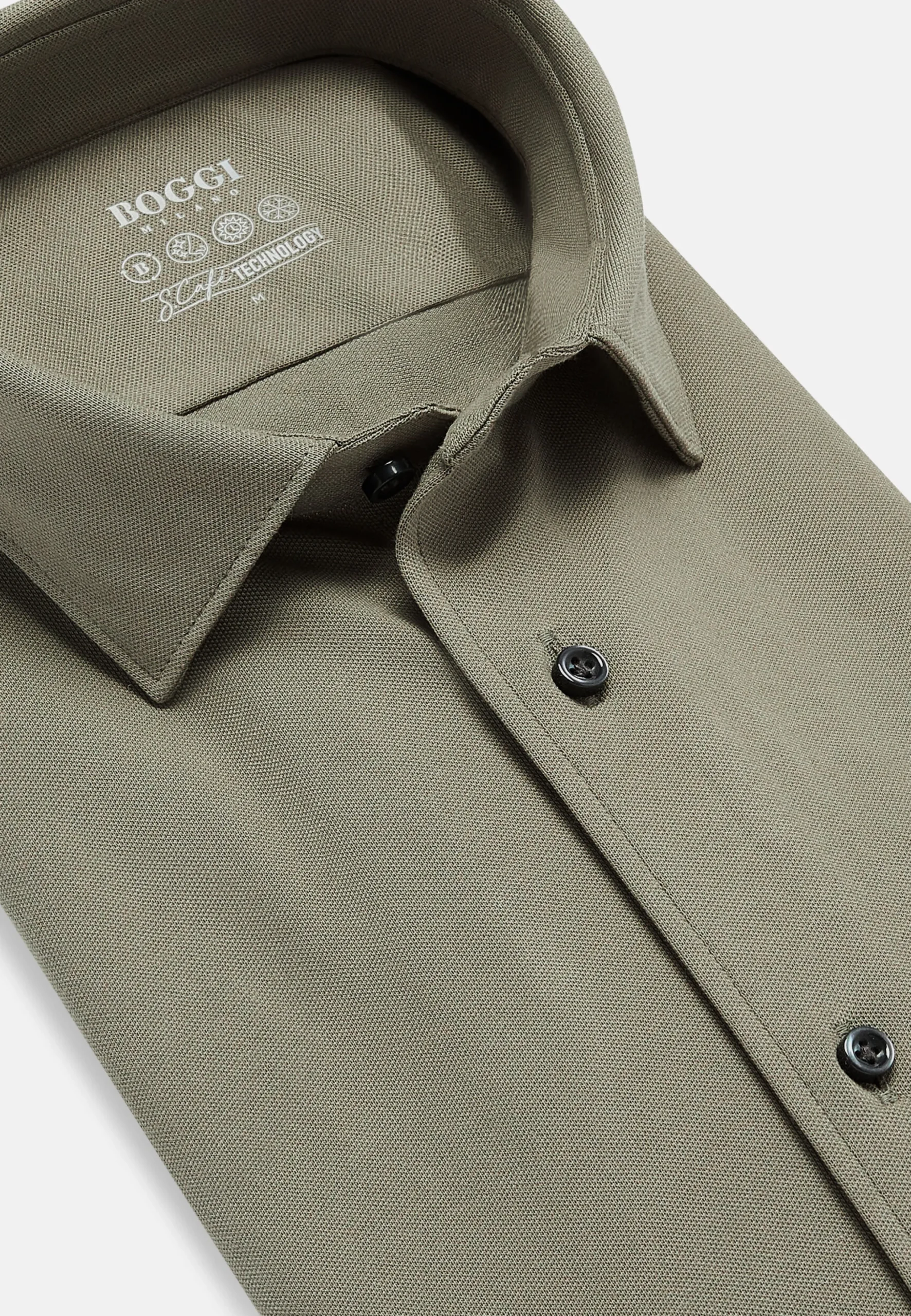 Polo Camicia In Piquè Performante Regular Fit