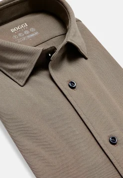 Polo Camicia In Piquè Performante Regular Fit