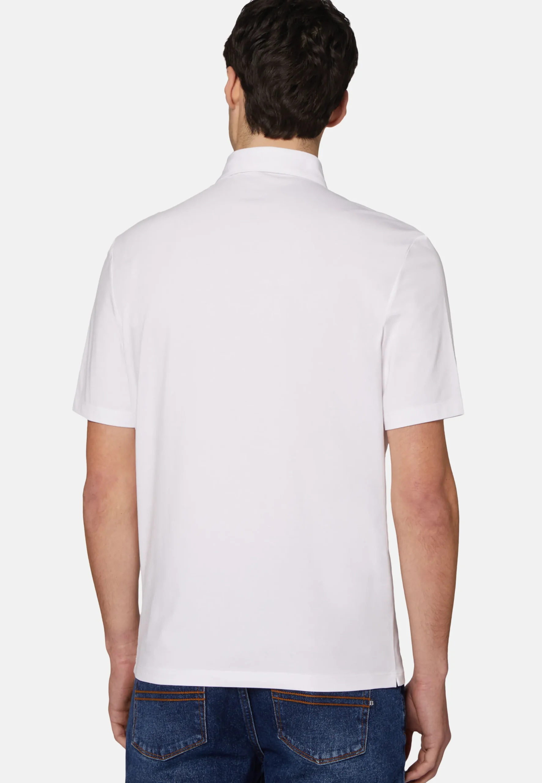 Polo In Cotone Supima Elasticizzato