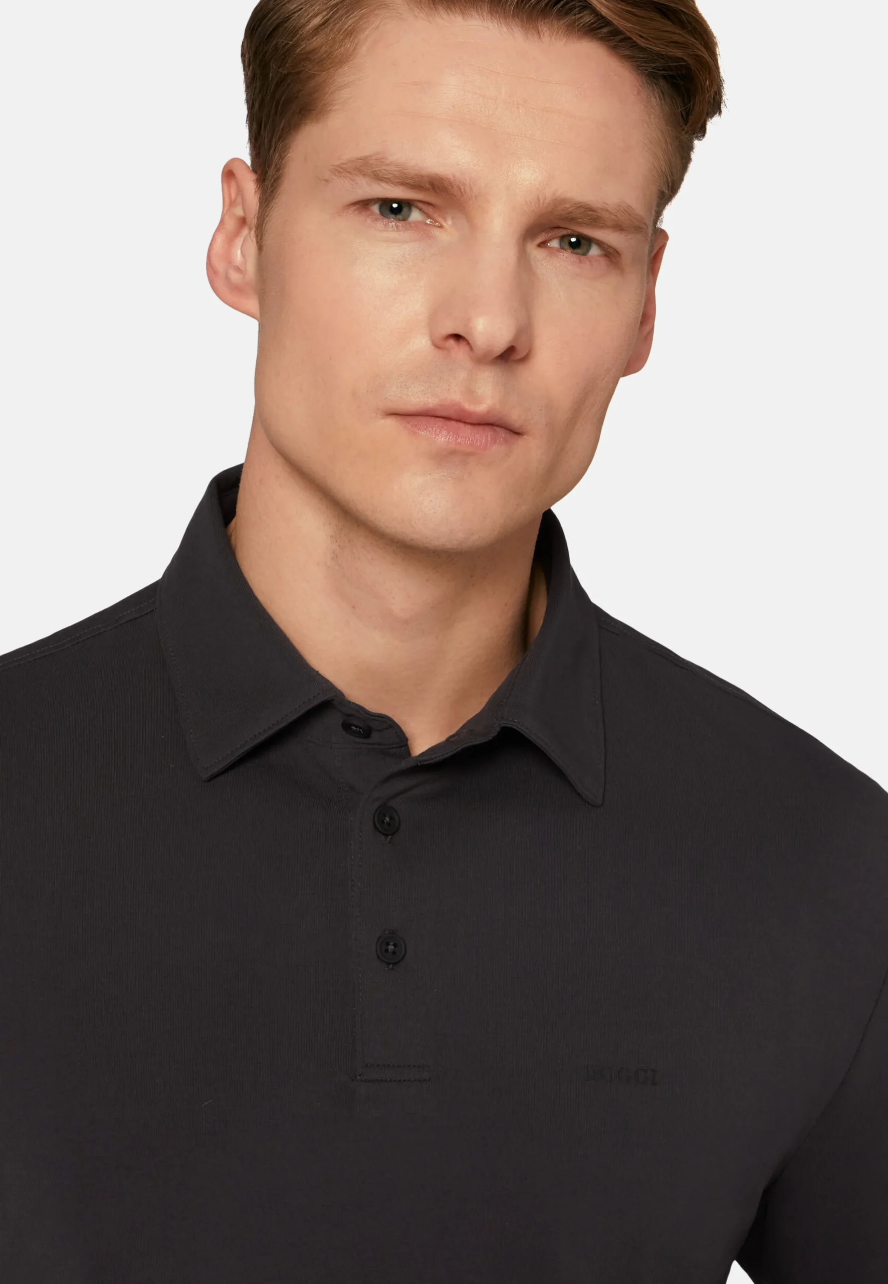 Polo In Cotone Supima Elasticizzato