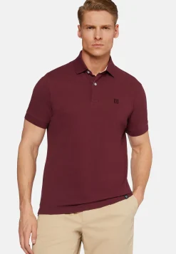 Polo In Piquè Di Cotone
