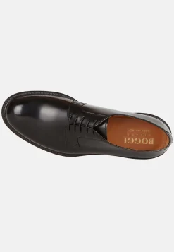 Scarpe Derby In Pelle