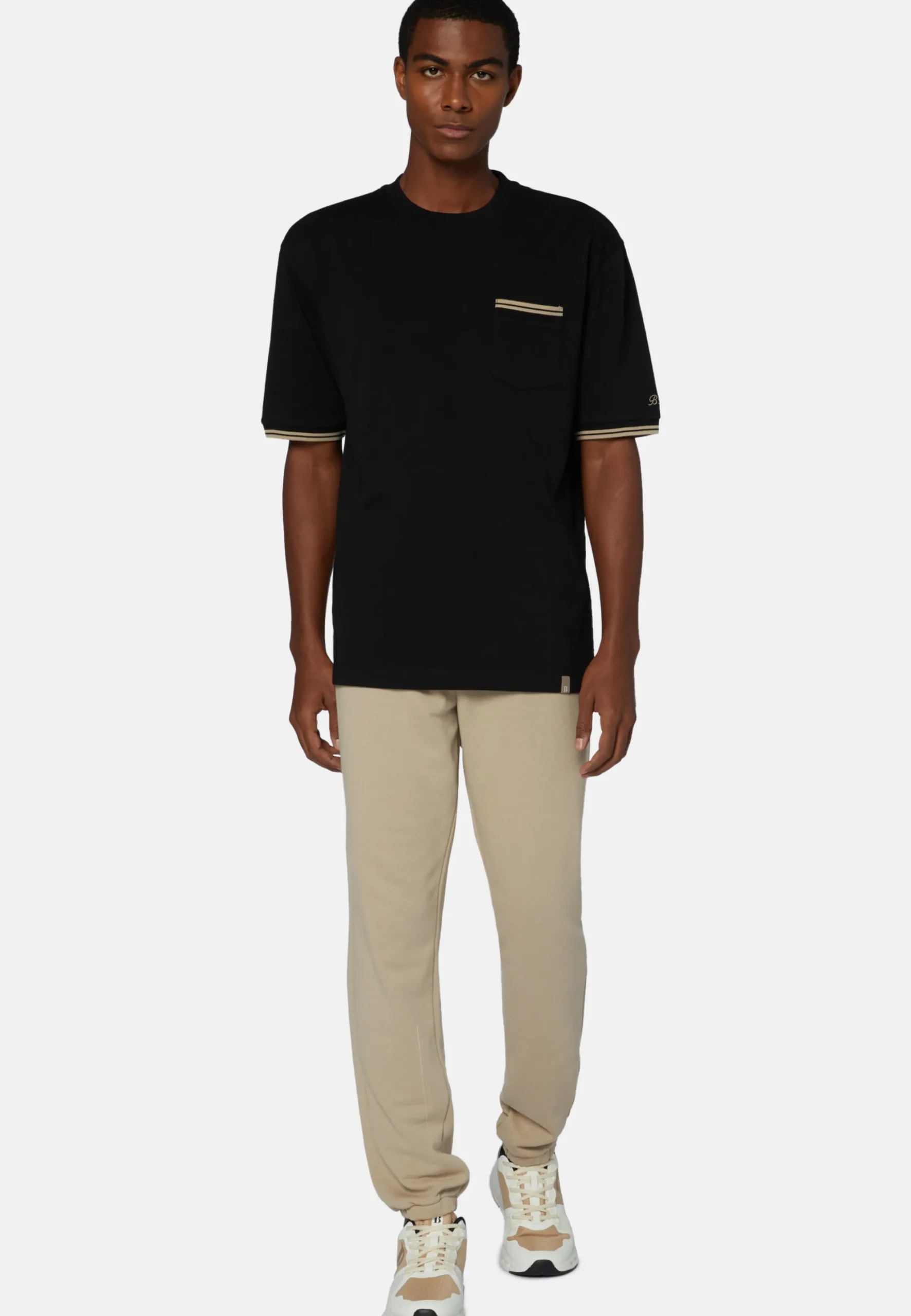 T-Shirt In Misto Cotone Organico